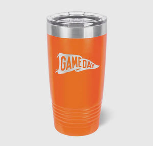 Orange Game Day Tumbler
