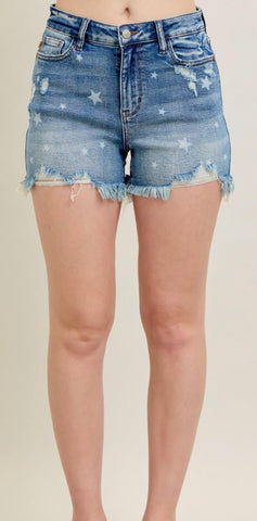 Judy Blue Star Shorts