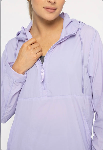 Lavender Half Zip