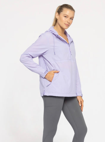 Lavender Half Zip