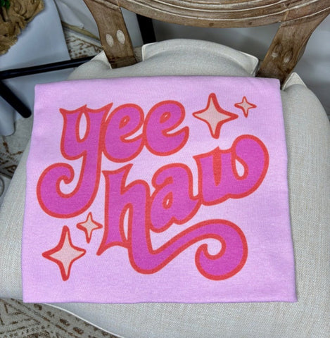 Yeehaw Pink TShirt