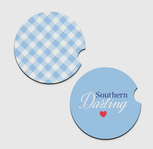 Southern Darling Car Coaster Set