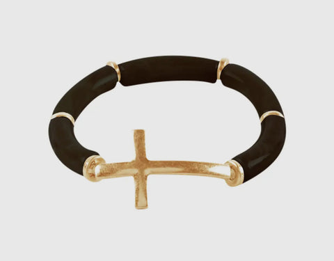 Viv & Lou Cross Bracelet