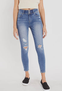 Amy Destructed Skinny Jeans