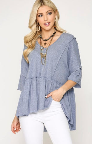 Kali Peplum Tunic