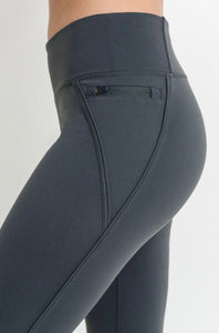 MonoB Mesh Capri Workout Leggings