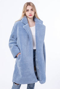 Blue Sherpa Jacket