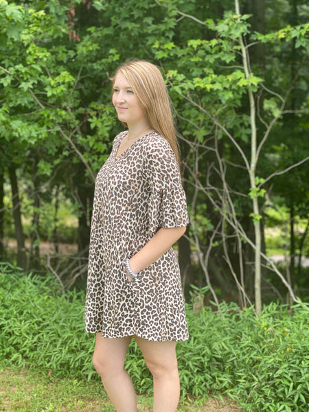 Leopard Bell Dress