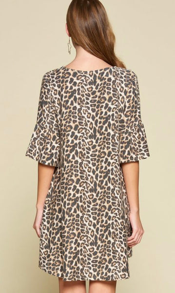 Leopard Bell Dress