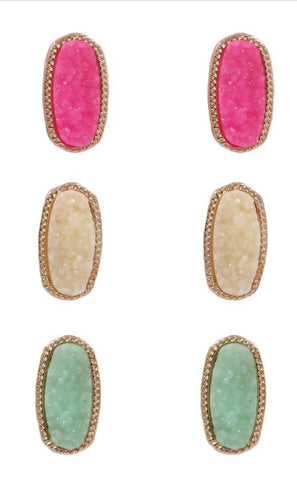 A14 Druzy Earrings