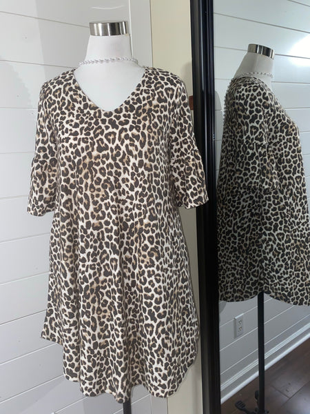 Leopard Bell Dress