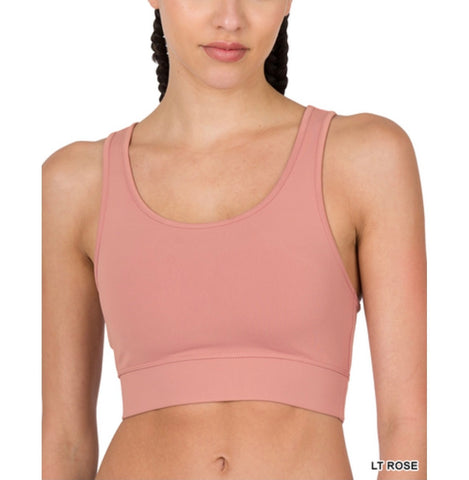 Racerback Bra Rose