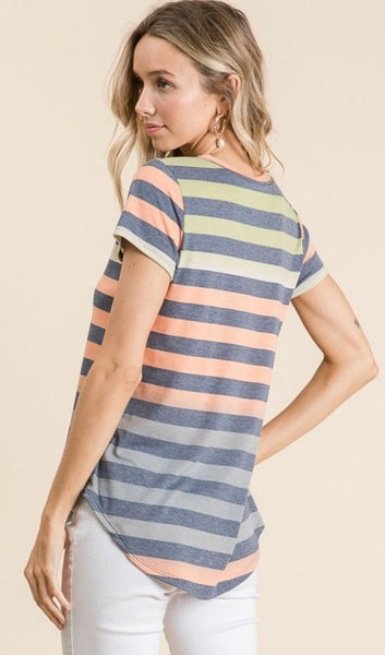 109 Striped Tee