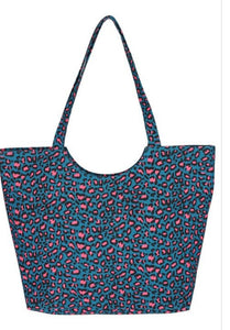 Leopard Print Tote Bag