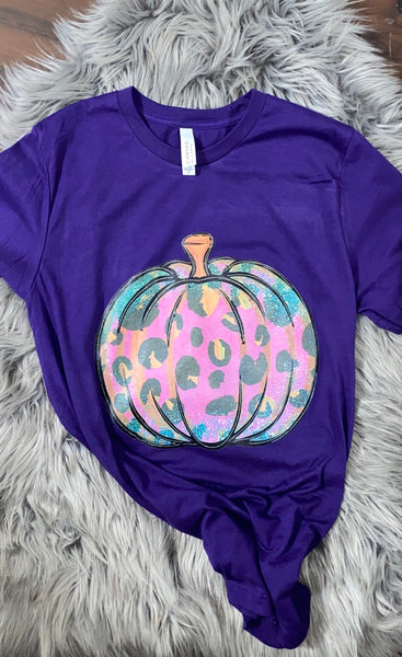 Glitter Pumpkin Tee