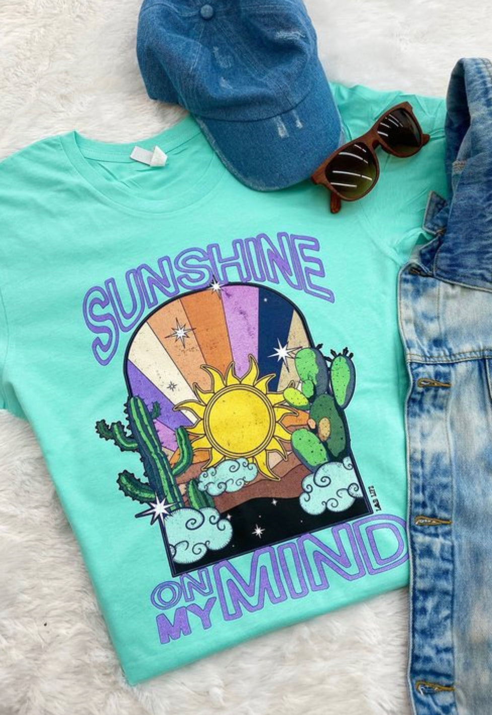 77 Sunshine On My Mind Tee