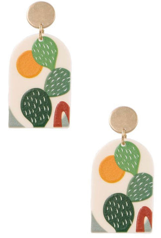 A12 Cactus Earrings