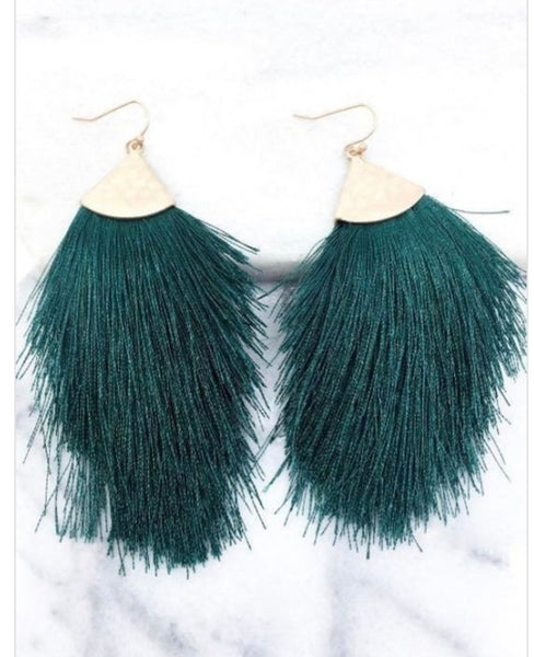 Statement Tassel Earrings