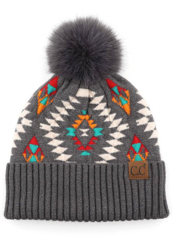 CC Aztec Beanie