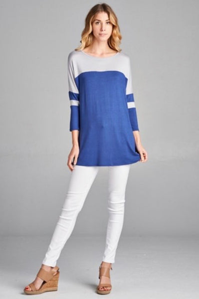 Blair Contrast Tunic